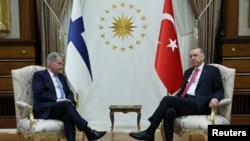 Finland's President Niinisto visits Turkey