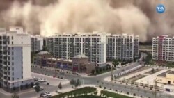 Çin’de Dev Kum Fırtınası