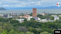 La fotografía es una panorámica de Managua, ciudad de Nicaragua. [Foto: VOA/ Houston Castillo].