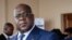 Président Félix Tshisekedi na bofungolami ya laboratoire ya milona mpo na Afrique tropicale na Bukavu, 8 octobre 2019.
