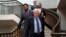Sen. Bernie Sanders, I-Vt. (C) arrives for a closed door meeting about Saudi Arabia, Nov. 28, 2018, on Capitol Hill in Washington. In the back is Sen. Rand Paul, R-Ky., who was also arriving for the meeting. 