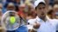 Novak Djokovic from Serbia at Western & Southern Open in Cincinnati