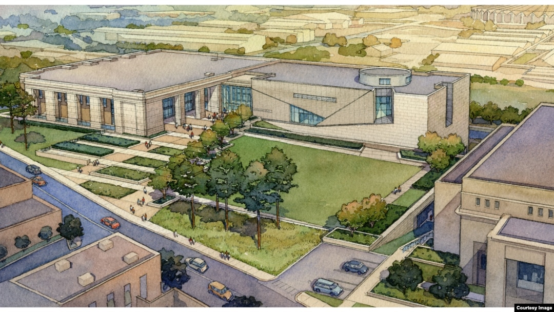 Artist's rendition of the planned Mississippi Civil Rights Museum in Jackson. (Courtesy: Mississippi History Office)