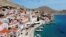 FILE - View of the town of Halki, amid the coronavirus disease (COVID-19) pandemic, on the island of Halki, Greece, Apr. 13, 2021. 