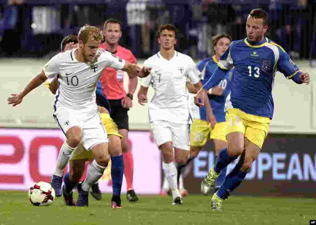 Soccer WCup 2018 Finland Kosovo