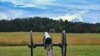 The statue of Confederate Gen. Thomas "Stonewall" Jackson stands at the Manassas Battlefield Park in Virginia. (Photo: Diaa Bekheet). Jackson was a commander in the First Battle of Bull Run, which marked the first major land battle of the Civil War.