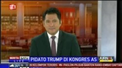 Laporan Langsung VOA untuk Berita Satu: Pidato Pertama Trump di Depan Kongres AS