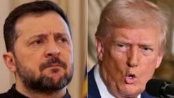 Presiden Ukraina Volodymyr Zelenskyy dan Presiden AS Donald Trump akan menandatangani sebuah kesepakatan (foto: dok). 