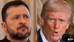 Presiden Ukraina Volodymyr Zelenskyy dan Presiden AS Donald Trump akan menandatangani sebuah kesepakatan (foto: dok). 