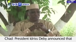 VOA60 Africa- Chad: President Idriss Deby announced that efforts to combat Boko Haram have been successful- August 13, 2015