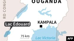 Carte de l'Ouganda