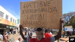 Zimbabwe Vendors Demonstration