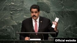 Nicolás Maduro, presidente de Venezuela, saludó la paz en Colombia y la reconciliación entre Estados Unidos y Cuba. 