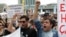 Protesters shout slogans during a protest in Taksim square of Istanbul, June 5 2013.