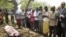 Funeral of Abdisatar Dahir Sabriye, a journalist with state-run television who fell victim to a recent suicide bombing, Mogadishu, Sept. 21, 2012.