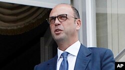 Le ministère italien des Affaires étrangères Angelino Alfano, 14 juin 2017.