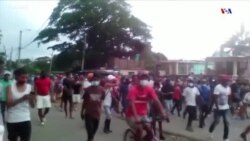 Կուբայի ցուցարարները բացականչում են "վերջ տվեք կոմունիզմին" ու շարունակում բողոքը կառավարության դեմ