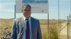 Conrad Zawe, irrigation development director in Zimbabwe’s Ministry of Agriculture, says the country is underutilizing its irrigation potential, May 2019. (C. Mavhunga/VOA)