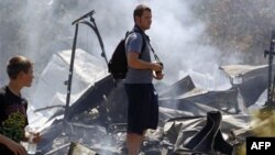 Binlerce Teksaslı Alevlerden Kaçıyor