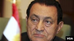 Presiden Mesir Hosni Mubarak.