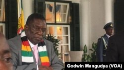 Umongameli Emmerson Mnangagwa 