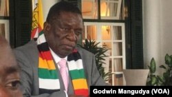 President Emmerson Mnangagwa