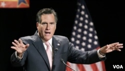 Los sondeos siguen dando la preferencia al ex gobernador de Massachusetts Mitt Romney.