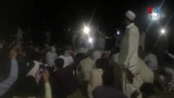 پشاور: وزیرستان واقعے کے خلاف پشتون تحفظ موومنٹ کا دھرنا جاری