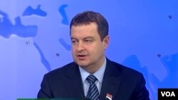 Predsednik vlade Srbije Ivica Dačić u studiju Glasa Amerike