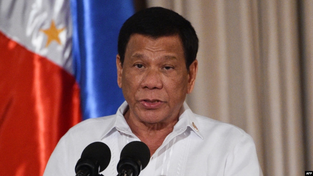 cựu Tổng thống Rodrigo Duterte.
