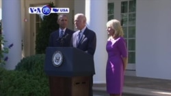 VOA60 America - U.S. Vice President Joe Biden says he is not running for President