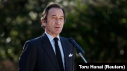 Thierry Dana, ambassadeur de France au Japon, à Tokyo le 8 janvier 2015.