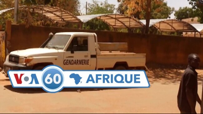 VOA60 Afrique : Burkina Faso, Gabon, RDC, Afrique du Sud