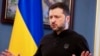 Ukraine's President Volodymyr Zelenskyy gives a news conference in Kyiv, Ukraine, Feb. 19, 2025.