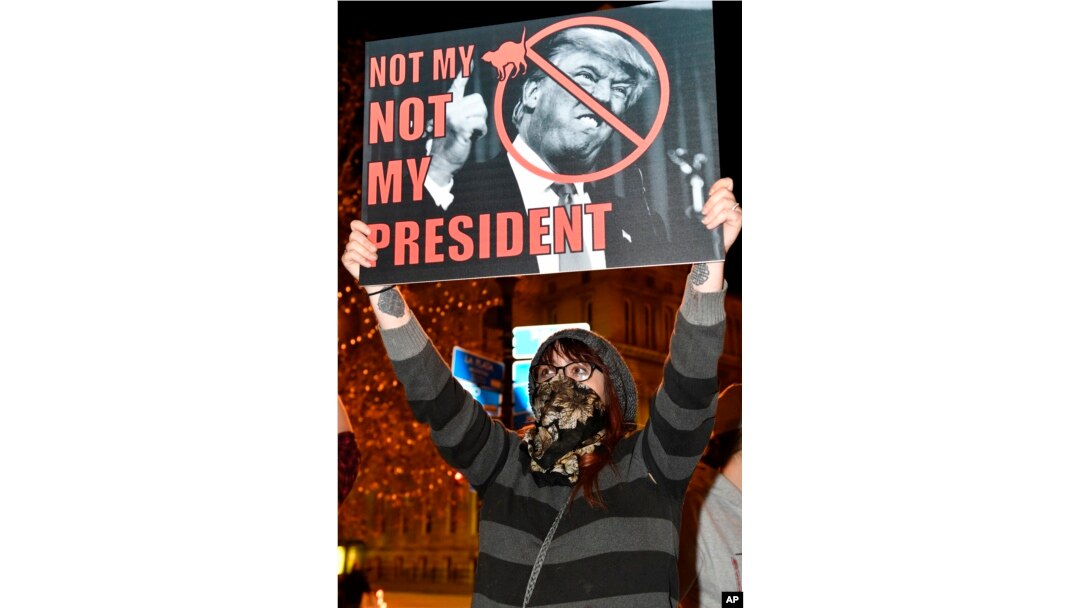 "Tramp prezidentimiz emas"