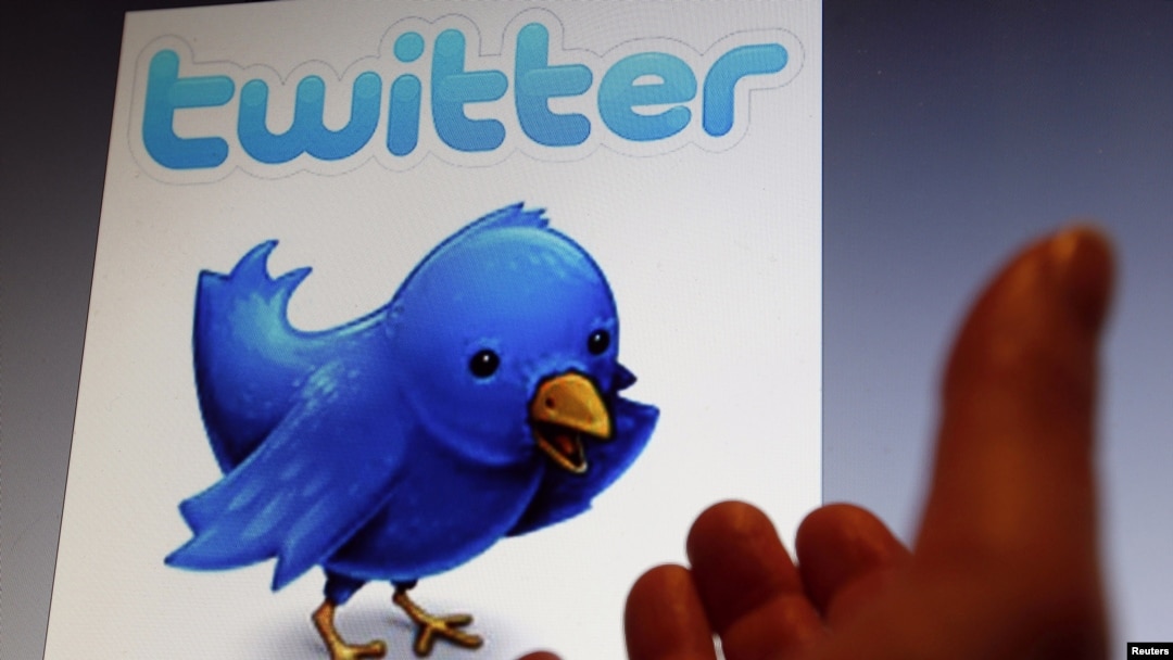 An illustration picture shows the logo of the Website Twitter, January 30, 2013. 