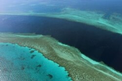 호주 북동쪽 해안에 있는 거대 산호초 지대인 ‘그레이트 배리어 리프(Great Barrier Reef)’.