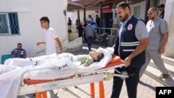 یک فلسطینی مجروح در پی حملات اسرائیل به غزه