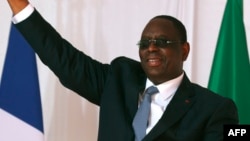 Le président sénégalais Macky Sall à Saint-Louis, au Sénégal, le 3 février 2018.