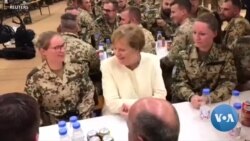 Angela Merkel en visite au Mali