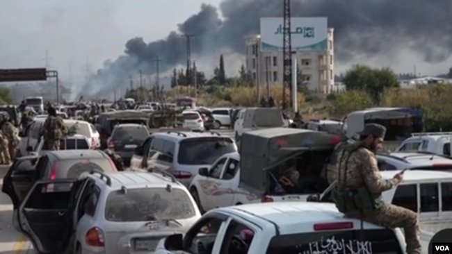 The UN says the conflict in Syria displaced some 12 million people in Syria, including more than 6 million refugees. (Screengrab from a VOA video)