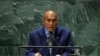 FILE - President of Kiribati Taneti Maamau addresses the 78th Session of the U.N. General Assembly in New York City, U.S., September 21, 2023. 