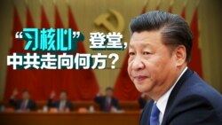 时事大家谈: “习核心”正式登堂，中共走向何方？