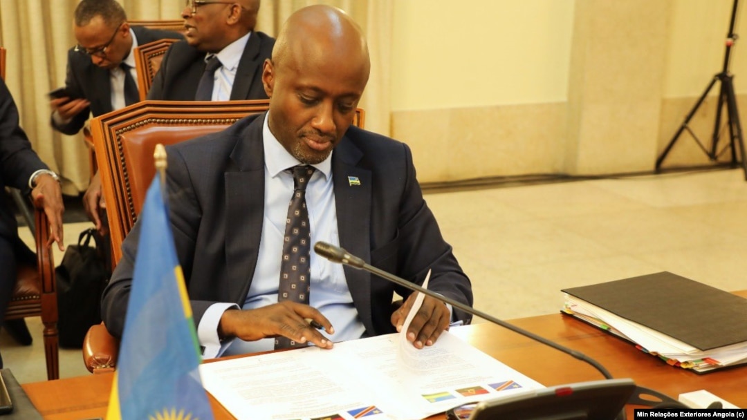 Ministri w'ububanyi n'amahanga w'u Rwanda Olivier Nduhungirehe