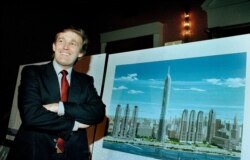 뉴욕 출신의 젊은 부동산 재벌로 주목 받던 도널드 트럼프가 1985년 11월 맨해튼 서부 개발 계획을 공개했다.