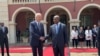 Joe Biden, Presidente dos Estados Unido, recebido em Luanda por João Lourenço, Presidente de Angola, Luanda, 3 dezembro 2024