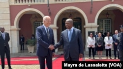 Joe Biden, Presidente dos Estados Unido, recebido em Luanda por João Lourenço, Presidente de Angola, Luanda, 3 dezembro 2024