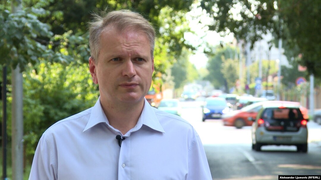 Politička kriza će trajati jer ne postoji stabilna većina: Srđan Perić (Foto: RSE/Aleksandar Ljumović)