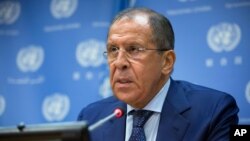 Bộ trưởng Ngoại giao Nga Sergei Lavrov.