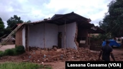 Além de culturas, a chuva deste ano danificou casas na Guiné-Bissau